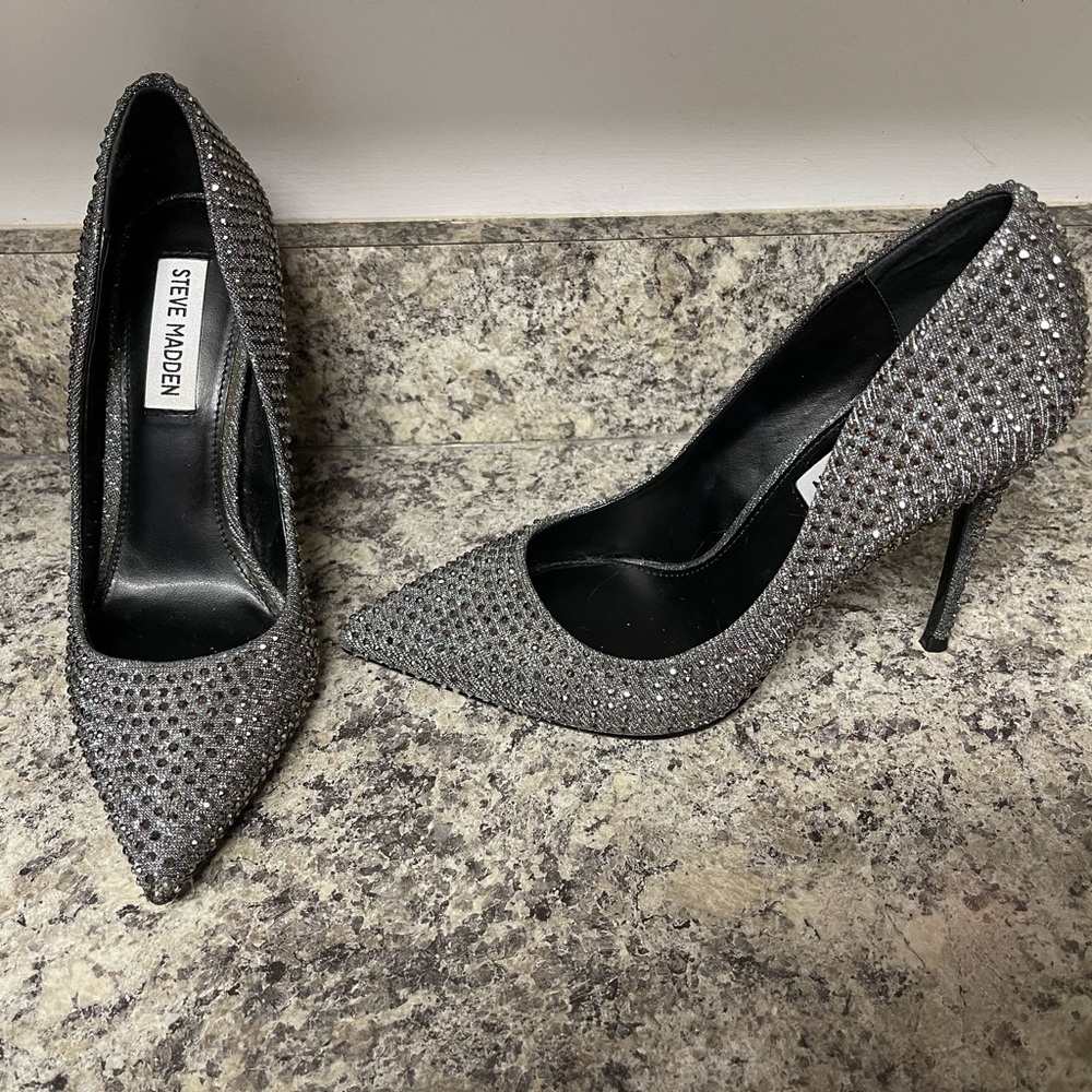 Steve Madden studded heels